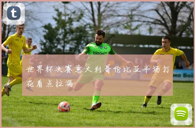 世界杯决赛意大利哥伦比亚半场打花看点拉满